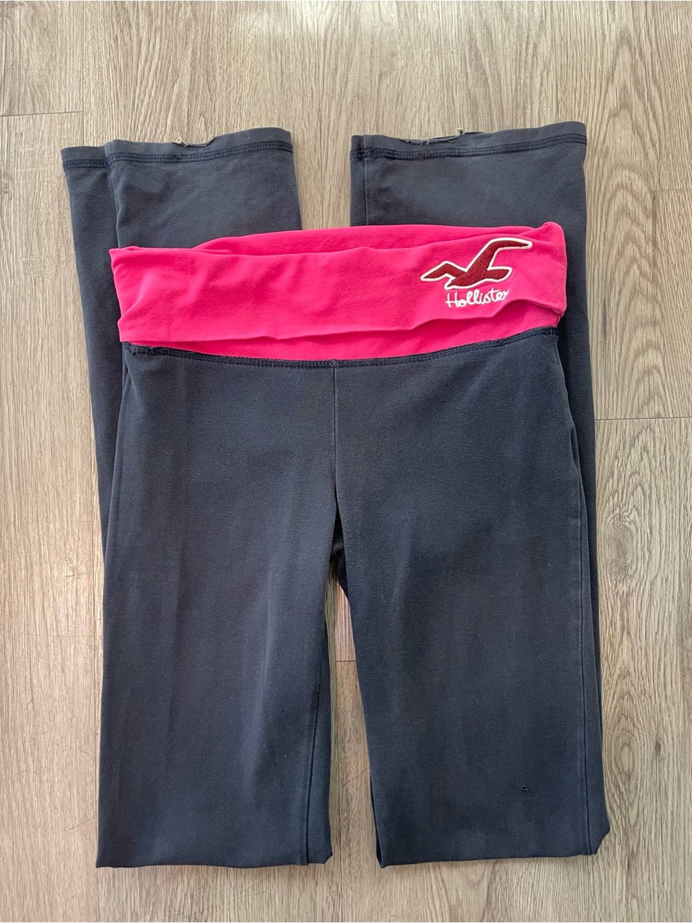 Vtg Y2K hollister fold over pants XS